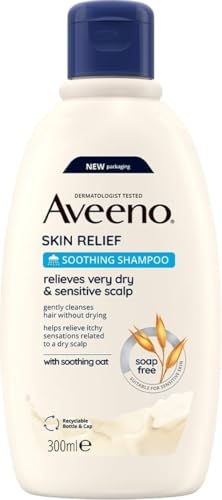 Image of Aveeno Skin Relief Soothing Shampoo for Sensitive Scalp (1 x 300ml)