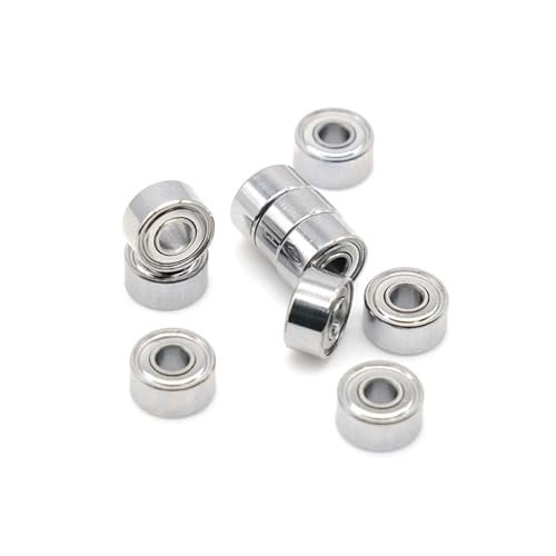 Roulements à billes de haute précision 693ZZ 3x8x4 mm pour micro-moteur fluide - 4