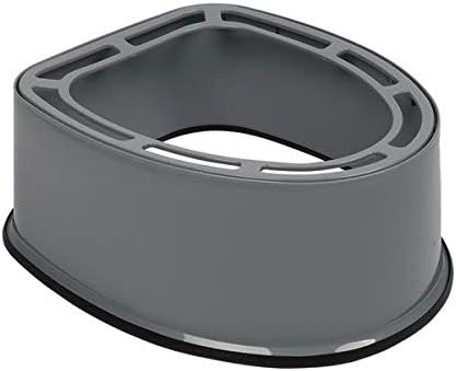 Portable Toilet with Non-slip Mat Grey