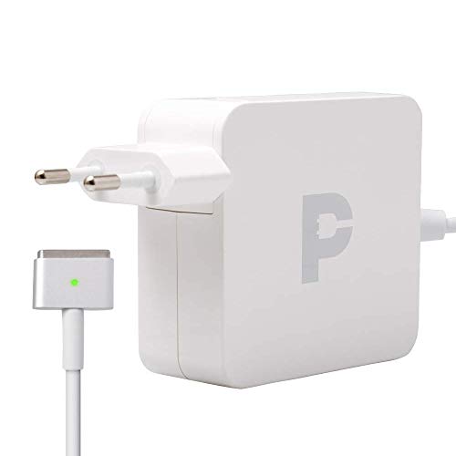 Polker ?argador macbook Air - magsafe 2 45w | 2 años de garantía para el Cargador macbook Air 45w | Cargador mcbook con certificación para Apple macbook Air A1436/ A1465 / A1466