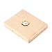 Phefop Saxophone Clarinet Box Storage Case Convenient Easy Open and Close Repair Parts (Beech(Nature Wood Color))