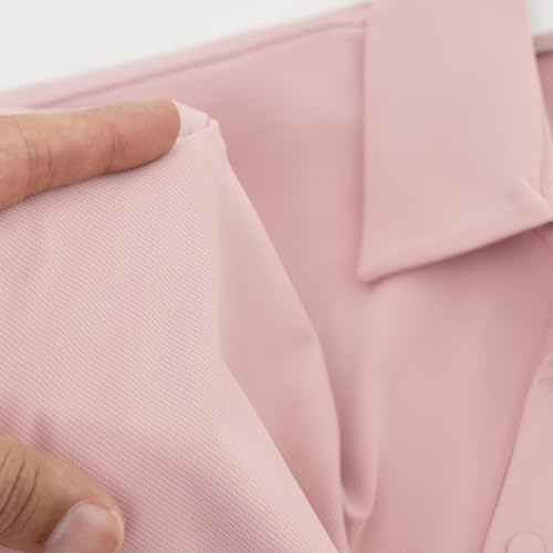 Image of Mauve Mens Smart Stretch Polo | Comfortable Work & Casual | Breathable | All-Day Wear