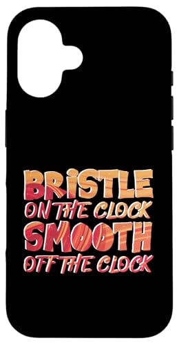 BRISTLE ON THE CLOCK SMOOTH OFF THE CLOCK �X�}�z�P�[�X iPhone 16 �p