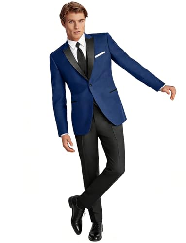 Costume pour les hommes de mariage smoking formel ajusté résolvant le choix de tenue de fête