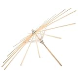 VALICLUD Supporto per Ombrelli in Carta Oleata in Bambù Portaombrelli da Palcoscenico Rob...