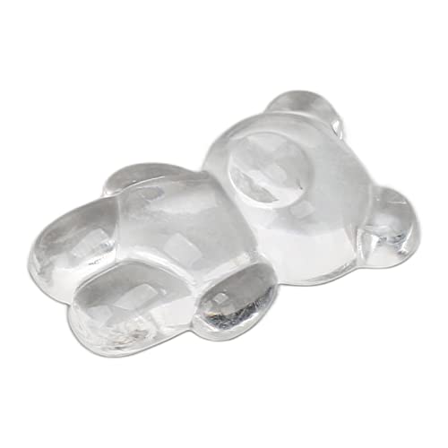 50 Pçs Em Forma de Urso Cartão de Exibição de Cor da Arte do Prego Cartão de Exibição de Cor Transpa