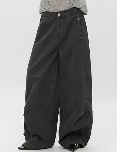 Men Baggy Jeans Y2k Hip Hop Skater Pants Vintage Jnco Gray Jeans Harajuku Skateboard Pants4