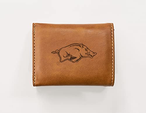 Image of Rico Industries NCAA Laser Engraved Trifold Laser Engraved Tri-Fold Wallet - Men's Accessory