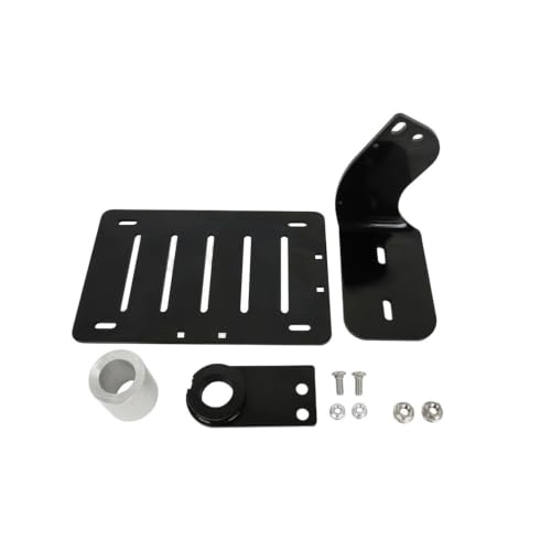 Plaque immatriculation latérale moto kit support fixation Softail Breakout Fat Boy