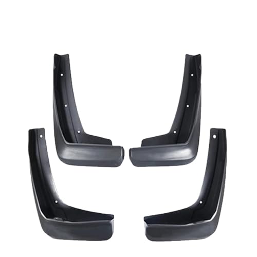 Garde-Boue de Voiture Equinox 2018 2019 Bavette Protection Plastique Noir 4 Pièces