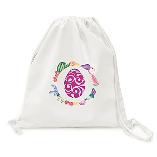 Sac en tissu pliable violet à sangle pour fruits légumes et fêtes religieuses