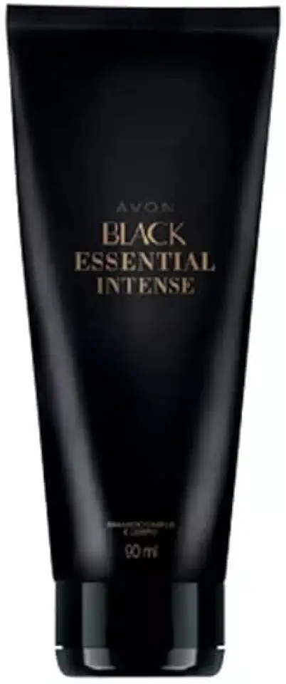Avon Shampoo Cabelo e Corpo Black Essential Intense, 90ml