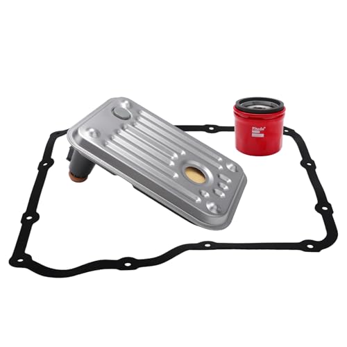 29537965 Transmission Filter Kit Fit for Allison 1000 2000 Series for 2001-2010 Chevy Silverado/GMC Sierra 6.6L Duramax Diesel Internal Shallow Filter & Spin-On Filter Replaces# 29539579