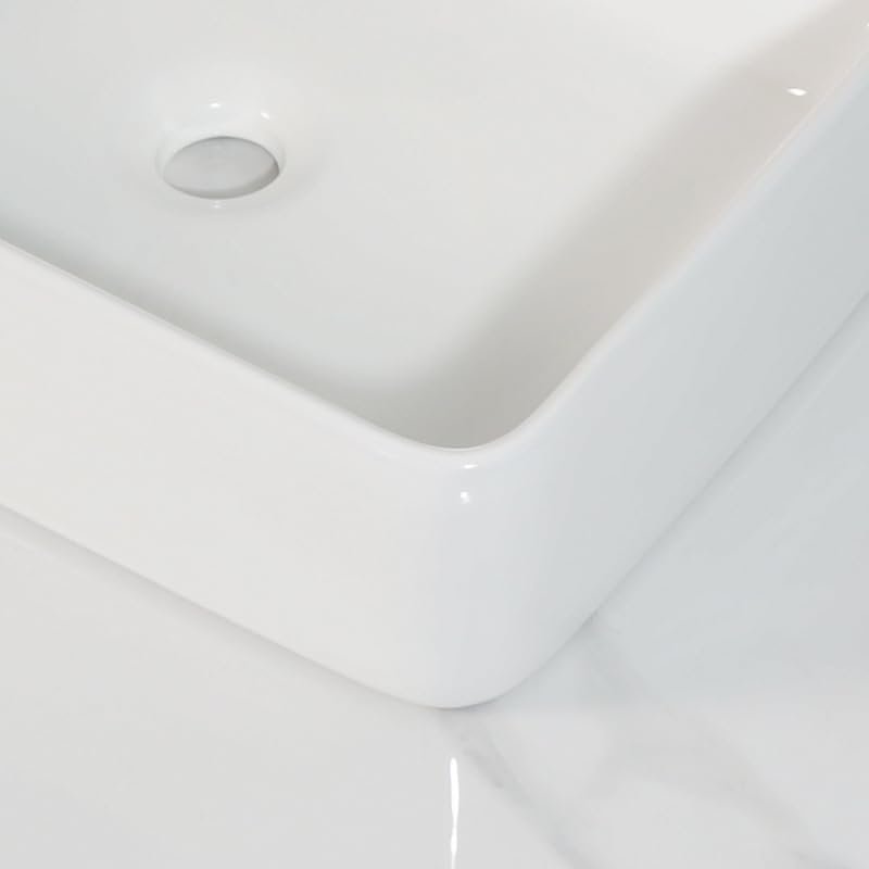 Vasque à poser en céramique haut de gamme pour une salle de bain moderne - 3