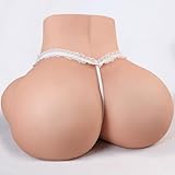60LB Big Ass Sex Doll Life Size Sex Dolls for Men, Realistic Big Booty Sex Doll Ass Masturbator with Tight Pocket Pussy Ass, Large Fat Ass Sex Dolls Butt Adult Sex Toys for Male Masturbation