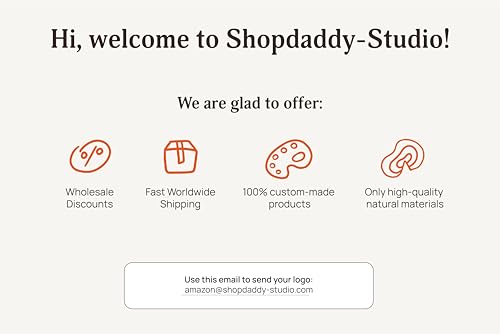 Shopdaddy-Studio Leather and Ashwood Check Presenter – Custom Bill Holder with Logo – Wooden Restaurant Check Box for Waitstaff and Servers - Bill Holders for Hospitality