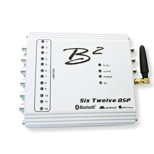 Image of B2 Audio White 4v 12 Channel DSP with Bluetooth iOS /Android App 96 KHz - 32 Bit