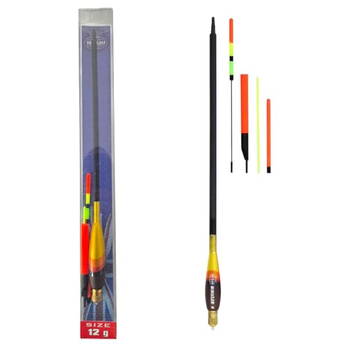 PRO Filstar Top Float Waggler 12 g z 4 antenami – zestaw spławików wędkarskich – spławik wędkarski – spławik wędkarski – spławik wędkarski – akcesoria wędkarskie – szczupak, okonia, karpstrąg, zestaw