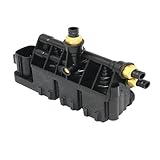 QINXINDASTORE Bloque de válvula de suspensión neumática compatible con Land Rover Discover 3 4 LR3 LR4 Rover Sport 2006-2013 RVH500060 RVH000095 RVH00005
