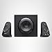 Logitech Z623 400 Watt Home Speaker System, 2.1 Speaker System - Black