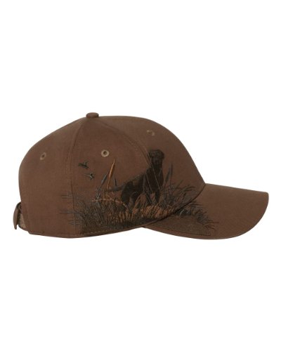 DRI DUCK Wildlife Series Caps, Labrador - Brown (3253), ADJ