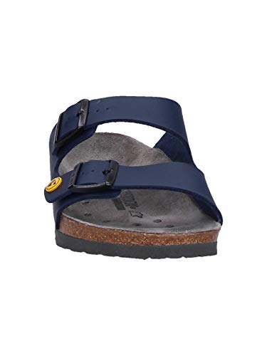 Miniatura 3 de Birkenstock Arizona 89430 47 - Zapato De Trabajo Para Pie Normal, Antiestático, Plantilla Birko Flor, Azul, Talla 47