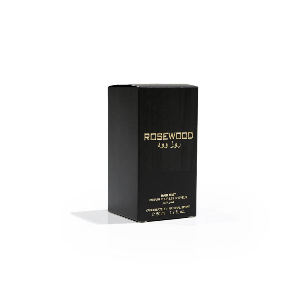 Arabian Oud Hair Mist ROSEWOOD 50 ml | Parfum pour cheveux | Fruits rouges, Rose bulgare et Vanille de Madagascar | Parfum floral et gourmand.