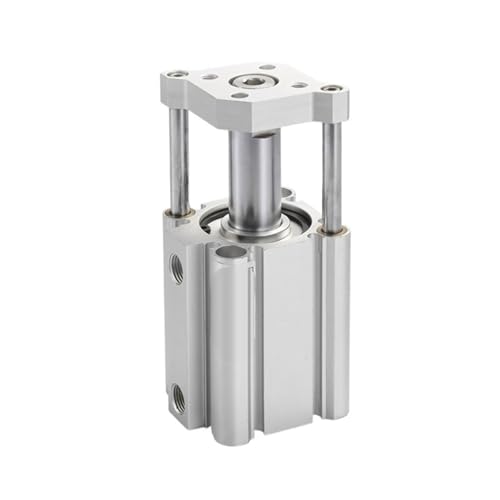 Vérin mince CDQMB20-25 double effet compact avec tige de guidage intégrée