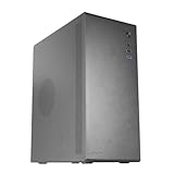Tacens NOVAX, Caja PC Ultracompacta Micro-ATX, Diseño Totalmente Metálico Ultrarresistente, 1x Ventilador Trasero 80mm, Caja Minitorre con Amplia Capacidad Interna, Negro