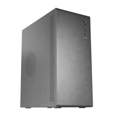 Tacens NOVAX, Caja PC Ultracompacta Micro-ATX, Diseño Totalmente Metálico Ultrarresistente, 1x Ventilador Trasero 80mm, Caja Minitorre con Amplia Capacidad Interna, Negro | Ya disponible en tu tienda friki favorita! En mundofriki.es!