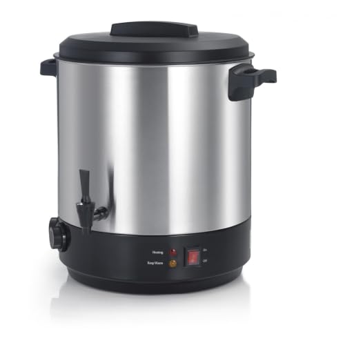 Stérilisateur De Bocaux Électrique Avec Cuve Inox Robinet Et Minuteur 31l 2100w - KCPST31IX