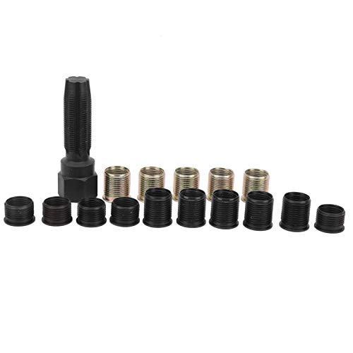 Spark Plug Thread Repair Kit, M16 x 1.25 Screw Tap Portable Carbon Steel Rethread Kit, M14x1.25 Spark Plug Thread Repair Tool by Dilwe - Image 8