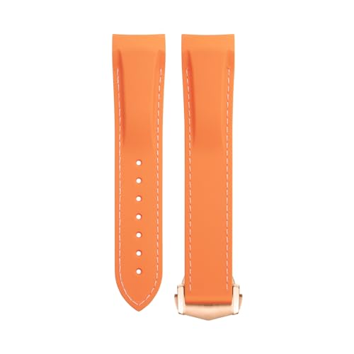 Bracelet montre caoutchouc flexible SAAWEE pour Seamaster 300 anti-torsion et étanche
