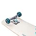 Retrospec Alameda Skateboard Complete | Canadian Maple Wood Deck w/ 5.5 Inch Aluminum Alloy Trucks for Commuting, Cruising, Carving & Downhill Riding