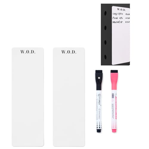 Mini Magnetic WOD Board for Squat Rack, 8.5