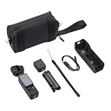 UTEBIT Bolsa de Transporte para dji Osmo Pocket 3, Impermeable Estuche de Almacenamiento con Correa para el Hombro Bolsa Protectora Compacta de Viaje para dji Pocket 3 Creator Combo Accesorios