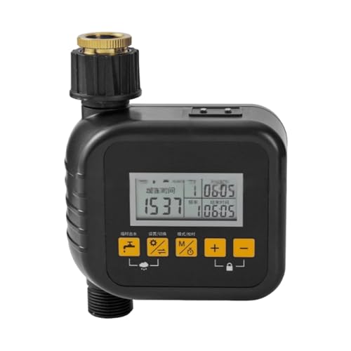 Temporizador de agua: controlador de manguera que funciona con pilas, temporizador automático de aspersor, riego digital para césped, jardín, patio, plantas, herramienta de programación de riego con