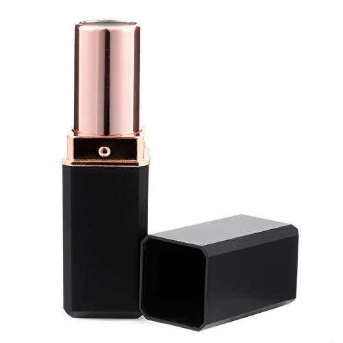 Allwon 10Pcs Black Empty Lipstick Tubes Diy Lip Balm Container (Square Tube) #TOP5