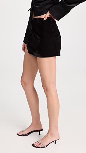 Free People Annalise Velvet Mini Black 104