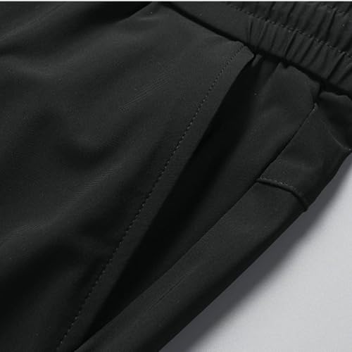 Meshirons - Ice Silk Mesh Panel Casual Pants, Mesh Irons Pants for Men, Quick Drying Pockets Breathable3