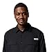 Columbia Men's PFG Backwater Long Sleeve Shirt, Black, Medium
