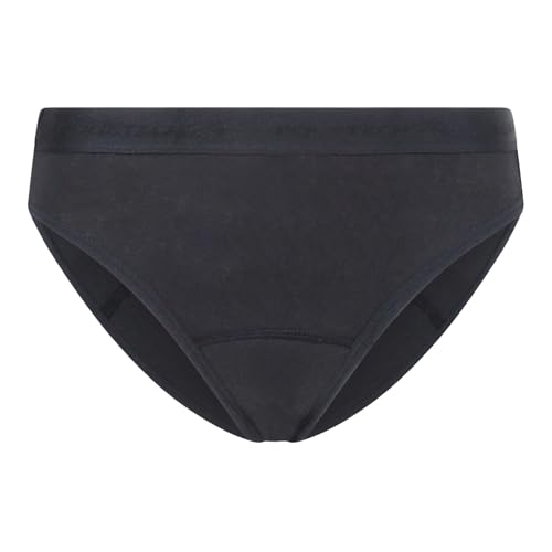Culotte de bikini Equetech femme Noir L bas maillot bain extensible