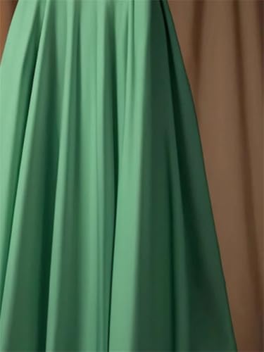 Women's High Waist Solid Color Temperament A-Line Skirt Retro Pleated Casual Skirt2