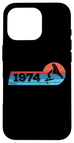 Wingfoil-Surfer ウィングフォイル・サーファー 誕生日 1974 年生まれ ウィングフォイル スマホケース iPhone 16 Pro 用