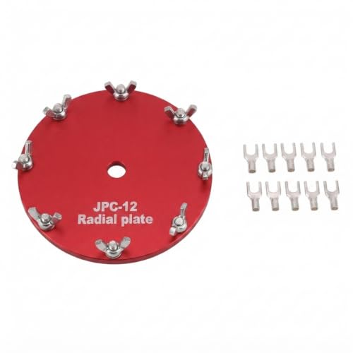 GOOZEEZOO Radial Plate for JPC-12 HF Antenna Portable Shortwave Antenna Great for POTA