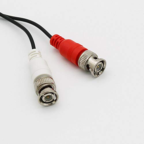 Connector en Terminal S-Video Y Splitter Kabel 4Pin S-VHS Mannelijk naar Dual 2X BNC Mannelijke Plug Connector Cord - (Optie: 1.5M) - Image 6