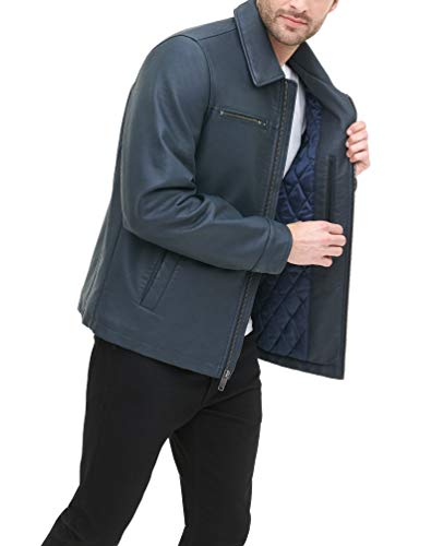 Image of DOCKERS Men's James Faux Leather Jacket (Regular, Big & Tall Sizes)