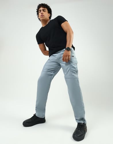 Image of Monte Carlo Men's Regular Fit Lower | Solid Pattern | Elastic Closure with Sports Lower for Men