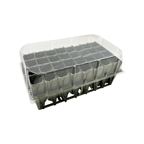 Oakland Gardens Haxnicks Deep Root Trainer Sets Root Trainer Books Cells Plug Plant Seed Tray pack of 1