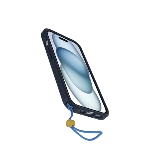 OtterBox Sole Series Phone Case for iPhone 13, iPhone 14, iPhone 15, iPhone 16e, iPhone 17e - Real Quiet - Grippy iPhone Case, Protective Phone Case with Strap, Magsafe Blue by OtterBox - Used condition - Image 5